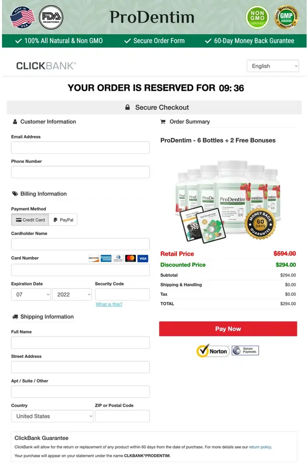 prodentim official website